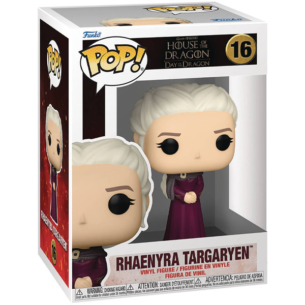 Funko POP #16 House of the Dragon Rhaenyra Targaryen in Purple Robe Figure